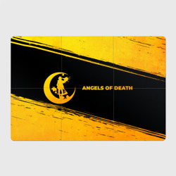 Магнитный плакат 3Х2 Angels of Death - gold gradient: надпись и символ
