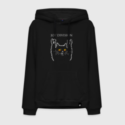 Мужская толстовка хлопок Joy Division rock cat