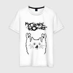 Мужская футболка хлопок My Chemical Romance - rock cat