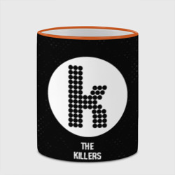 Кружка с полной запечаткой The Killers glitch на темном фоне - фото 2