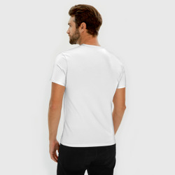 Мужская футболка хлопок Slim Жених минимализм - фото 2