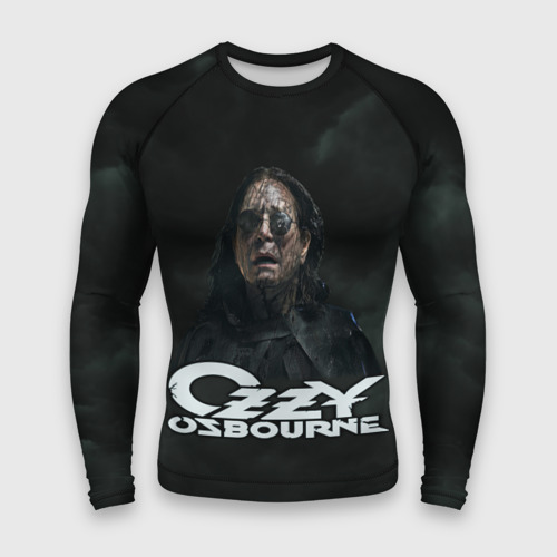 Мужской рашгард 3D Ozzy Osbourne Dark rain, цвет 3D печать