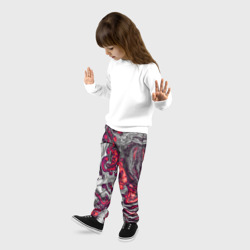Детские брюки 3D Абстрактные разводы - фото 2