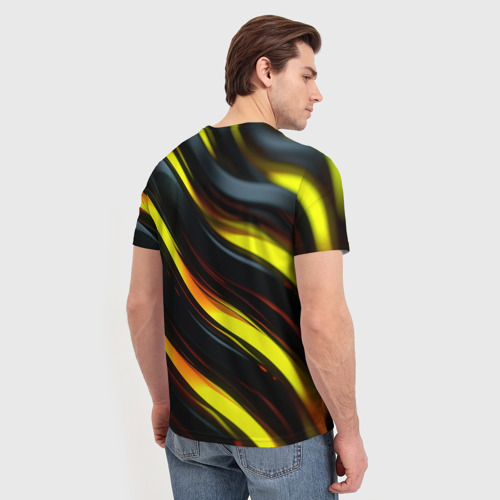Мужская футболка 3D с принтом Затонувший сундук Грифф, вид сзади #2