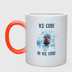 Кружка хамелеон Ice Cube in ice cube