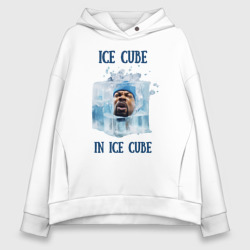 Женское худи Oversize хлопок Ice Cube in ice cube