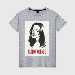 Женская футболка хлопок Ultraviolence