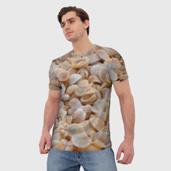 Мужская футболка 3D Ракушки крым - фото 2