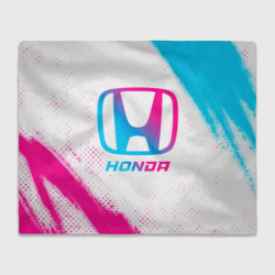 Плед 3D Honda neon gradient style