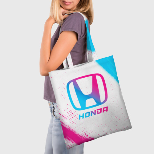 Шоппер 3D Honda neon gradient style - фото 3