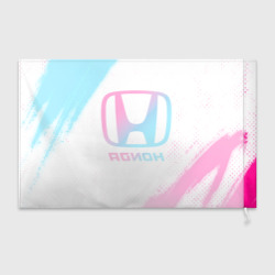 Флаг 3D Honda neon gradient style - фото 2