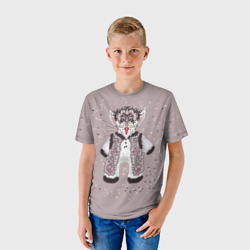 Детская футболка 3D Кот на звёздах - фото 2