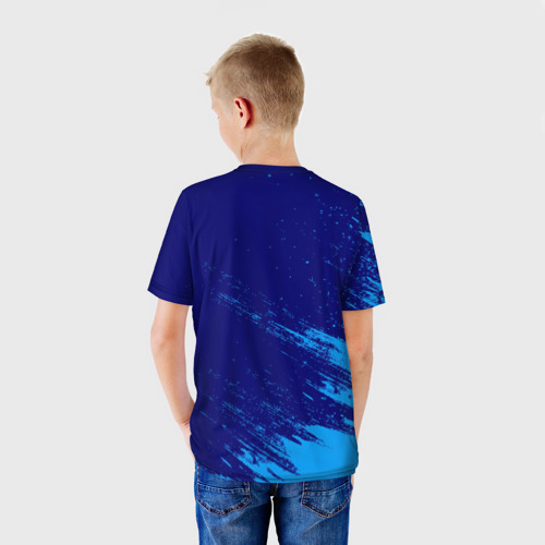 Детская футболка 3D Илюха рокозавр, цвет 3D печать - фото 4