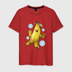Мужская футболка хлопок Банан с В-баксами Фортнайт
