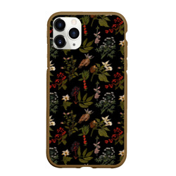 Чехол для iPhone 11 Pro Max матовый Ядовитые травы