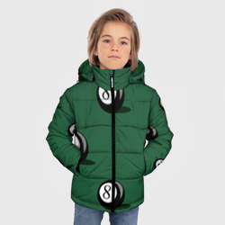 Зимняя куртка для мальчиков 3D Крутой бильярдист - фото 2