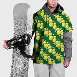 Накидка на куртку 3D Большой теннис - мячики