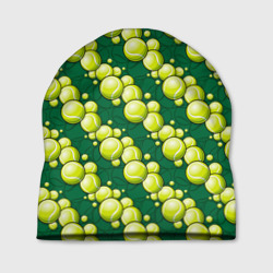 Шапка 3D Большой теннис - мячики