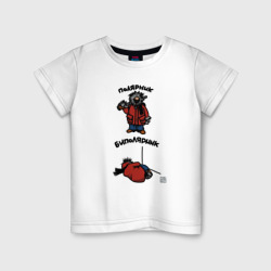 Детская футболка хлопок Полярник и Биполярник