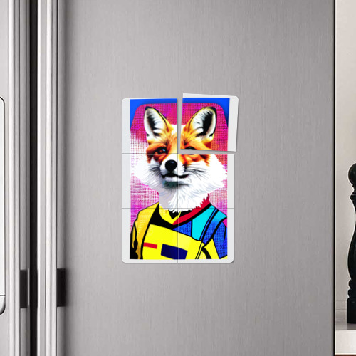Магнитный плакат 2Х3 Fox - pop art - fashionista - фото 4