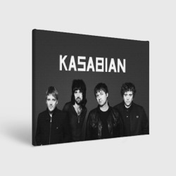 Холст прямоугольный Kasabian все участники