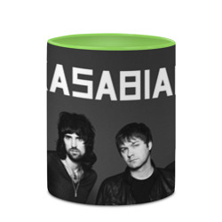 Кружка с полной запечаткой Kasabian все участники - фото 2