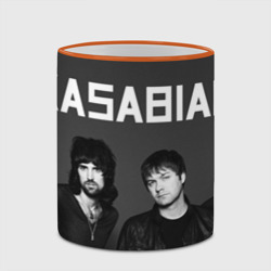 Кружка с полной запечаткой Kasabian все участники - фото 2