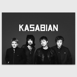 Поздравительная открытка Kasabian все участники