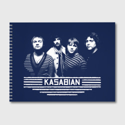 Альбом для рисования Kasabian все участники группы