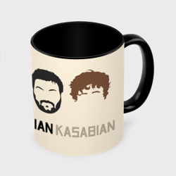 Кружка с полной запечаткой Kasabian арт