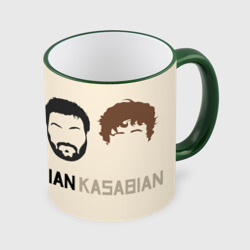 Кружка с полной запечаткой Kasabian арт