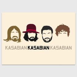 Поздравительная открытка Kasabian арт