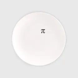 Тарелка Пи число 3,14