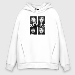 Мужское худи Oversize хлопок Kasabian музыканты