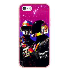 Чехол для iPhone 5/5S матовый Daft Punk Discovery