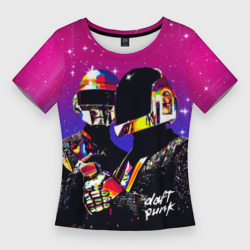 Женская футболка 3D Slim Daft Punk Discovery
