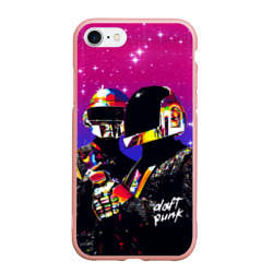 Чехол для iPhone 7/8 матовый Daft Punk Discovery