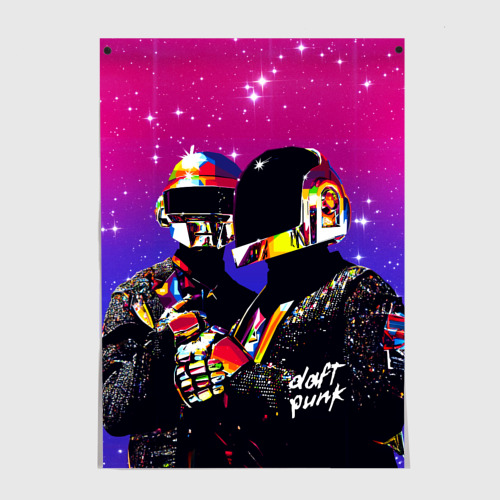 Постер Daft Punk Discovery