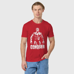 Мужская футболка хлопок Arnold conquer - фото 2