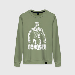 Женский свитшот хлопок Arnold conquer