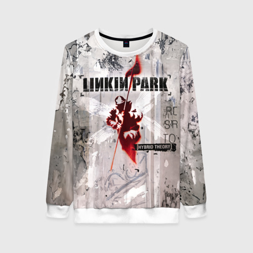 Женский свитшот 3D Linkin Park Hybrid Theory, цвет 3D печать