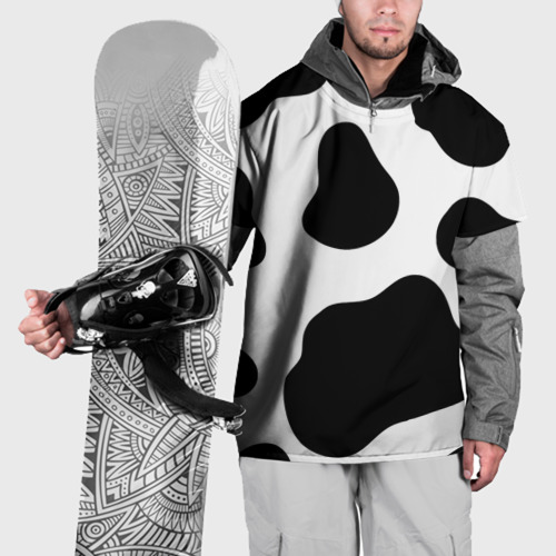 Накидка на куртку 3D Принт - пятна коровы, цвет 3D печать