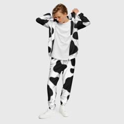 Мужской костюм 3D Принт - пятна коровы - фото 2