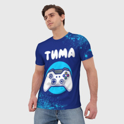 Мужская футболка 3D Тима геймер - фото 2
