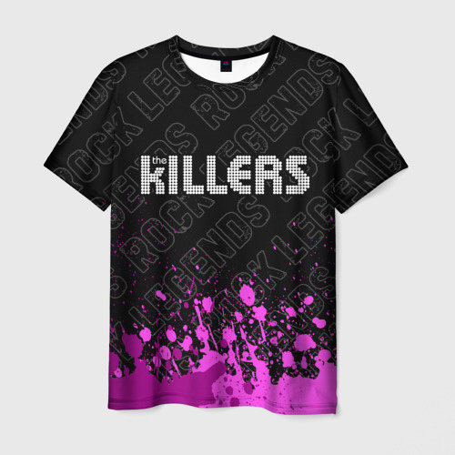 Мужская футболка 3D The Killers rock Legends: символ сверху, цвет 3D печать