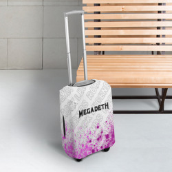 Чехол для чемодана 3D Megadeth rock Legends: символ сверху - фото 2