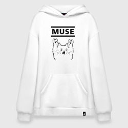 Худи SuperOversize хлопок Muse - rock cat