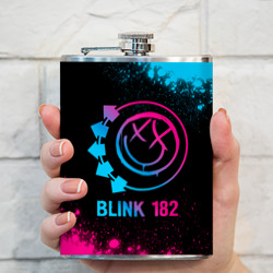 Фляга Blink 182 - neon gradient - фото 2