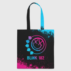 Шоппер 3D Blink 182 - neon gradient