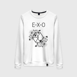 Женский свитшот хлопок Exo rose